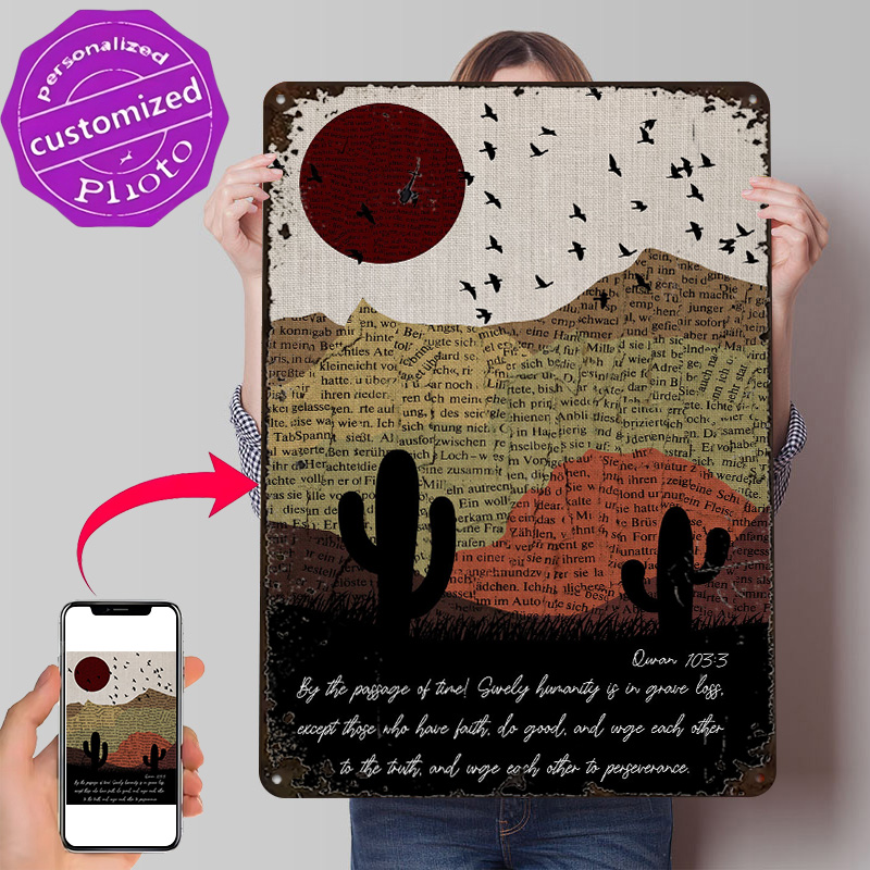 Gaming Accessories Europe - Desert Landscape Personalized 3D Textured Metal