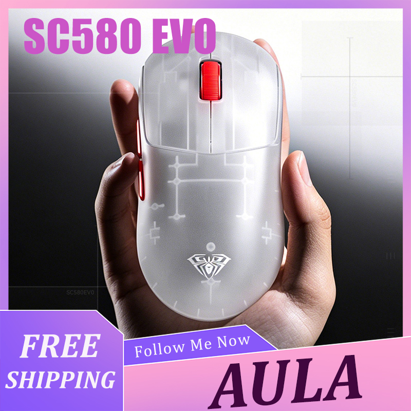 Gaming Accessories - AULA SC580 EVO Mouse Lightweight Wireless