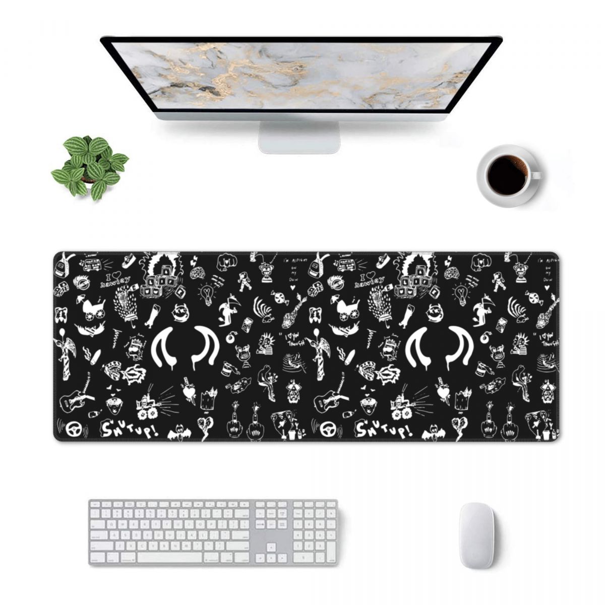Large Mouse Pad Yungblud Drawi - đánh giá và giá Gaming Accessories Drawing
