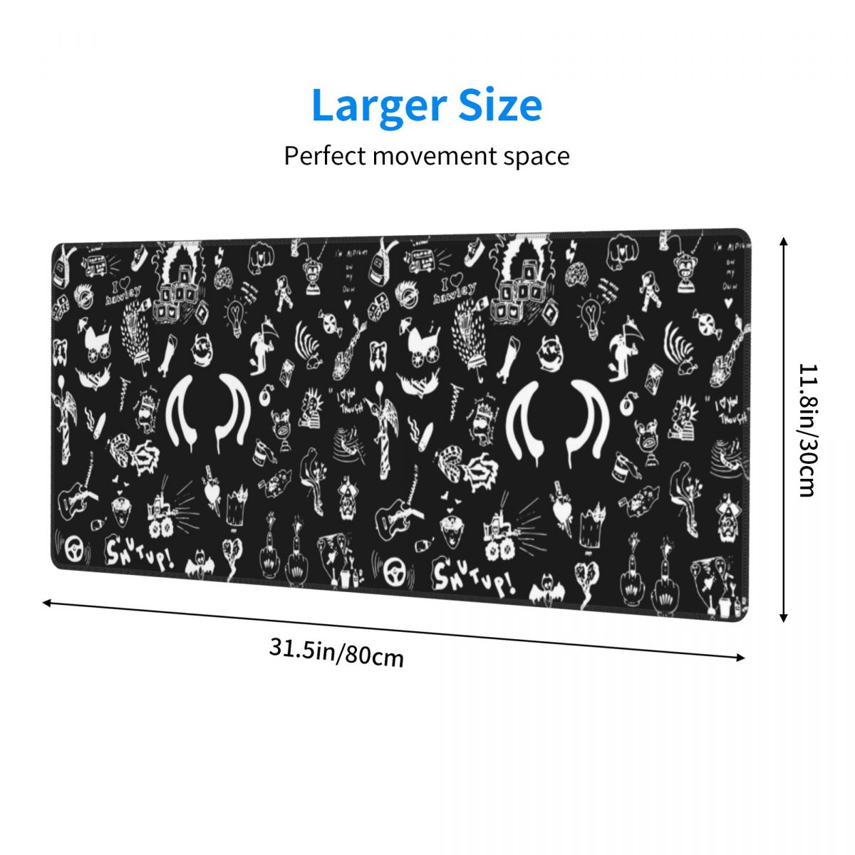 Large Mouse Pad Yungblud Drawi - đánh giá và giá Gaming Accessories Drawing