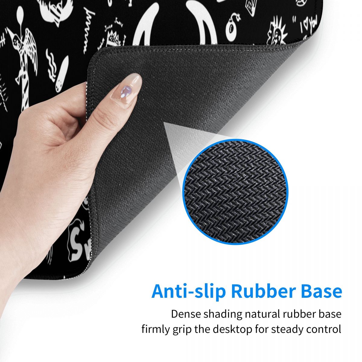 Large Mouse Pad Yungblud Drawi - đánh giá và giá Gaming Accessories Drawing