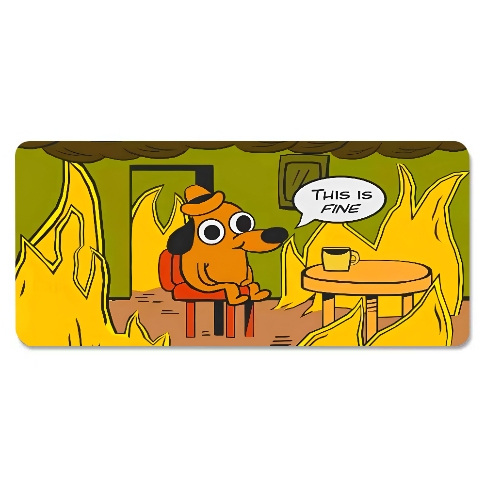 This Is Fine Dog Dachshund Mou - đánh giá và giá Gaming Accessories For Setup