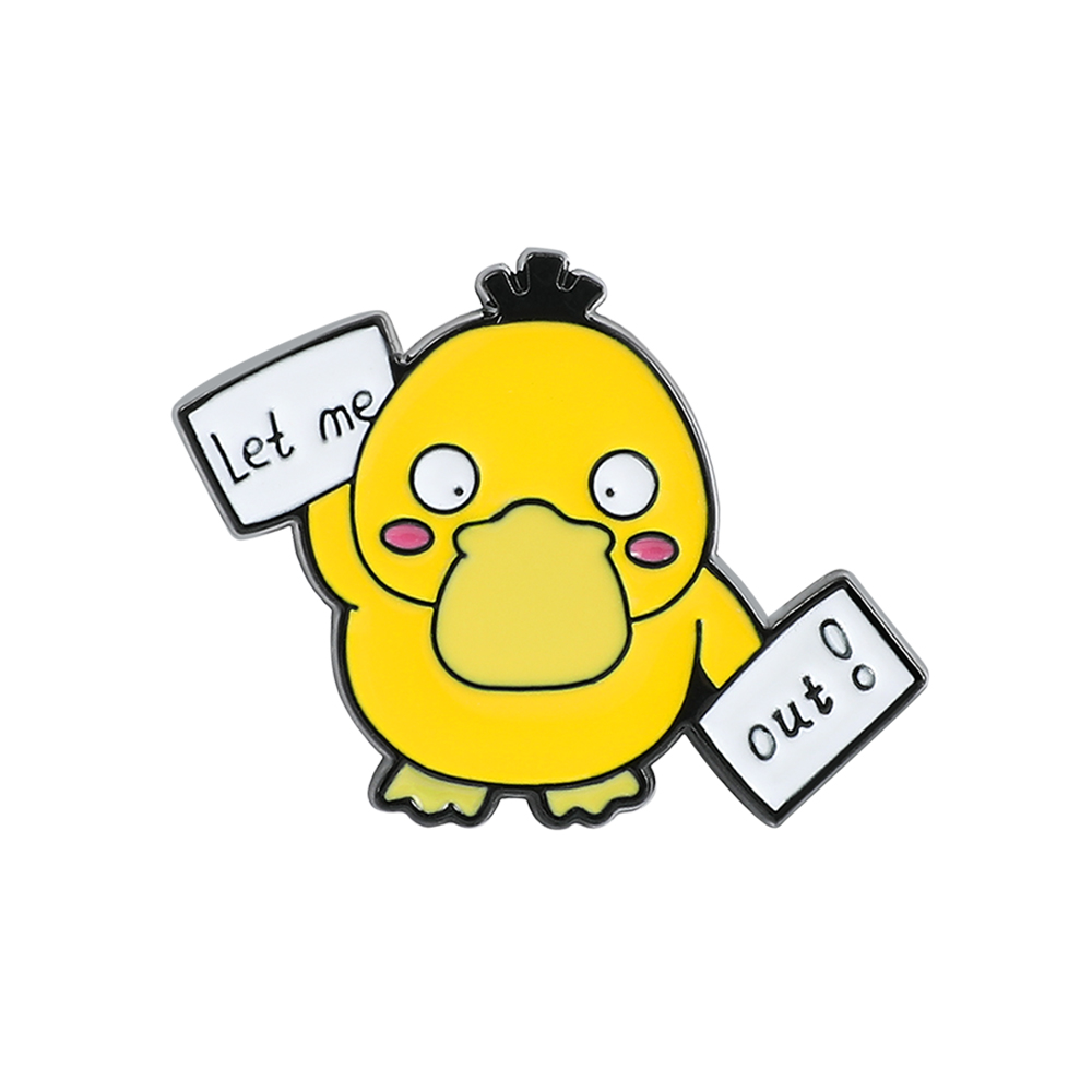 1 Pc ​Anime Duckling Brooch Ca - đánh giá và giá Gaming Accessories Storage