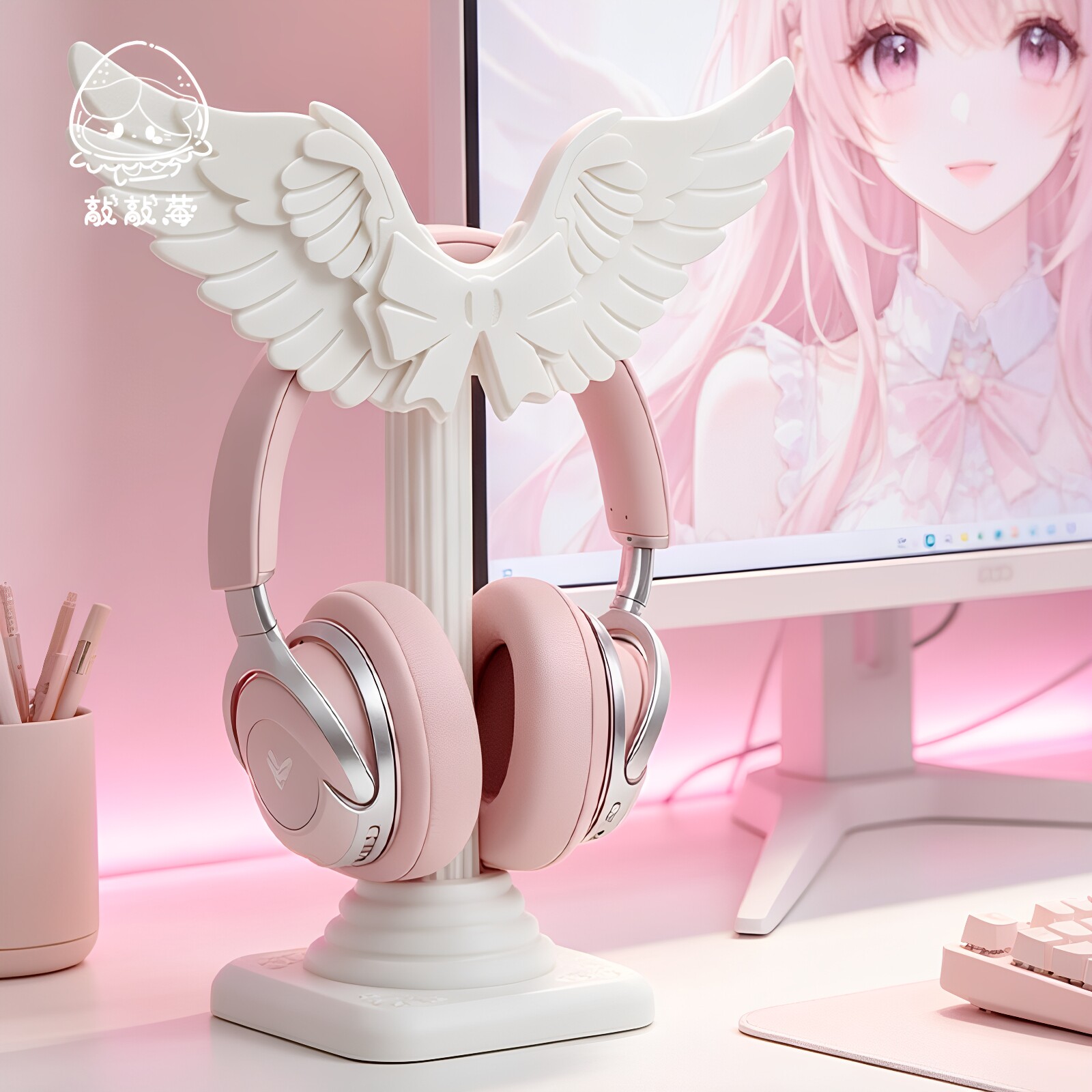 Cute Angel Wing Headset Holder - đánh giá và giá Gaming Accessories For Setup