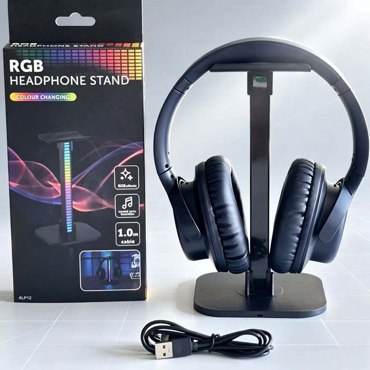 USB Gaming Headphone Stand RGB - đánh giá và giá Gaming Accessories For Setup