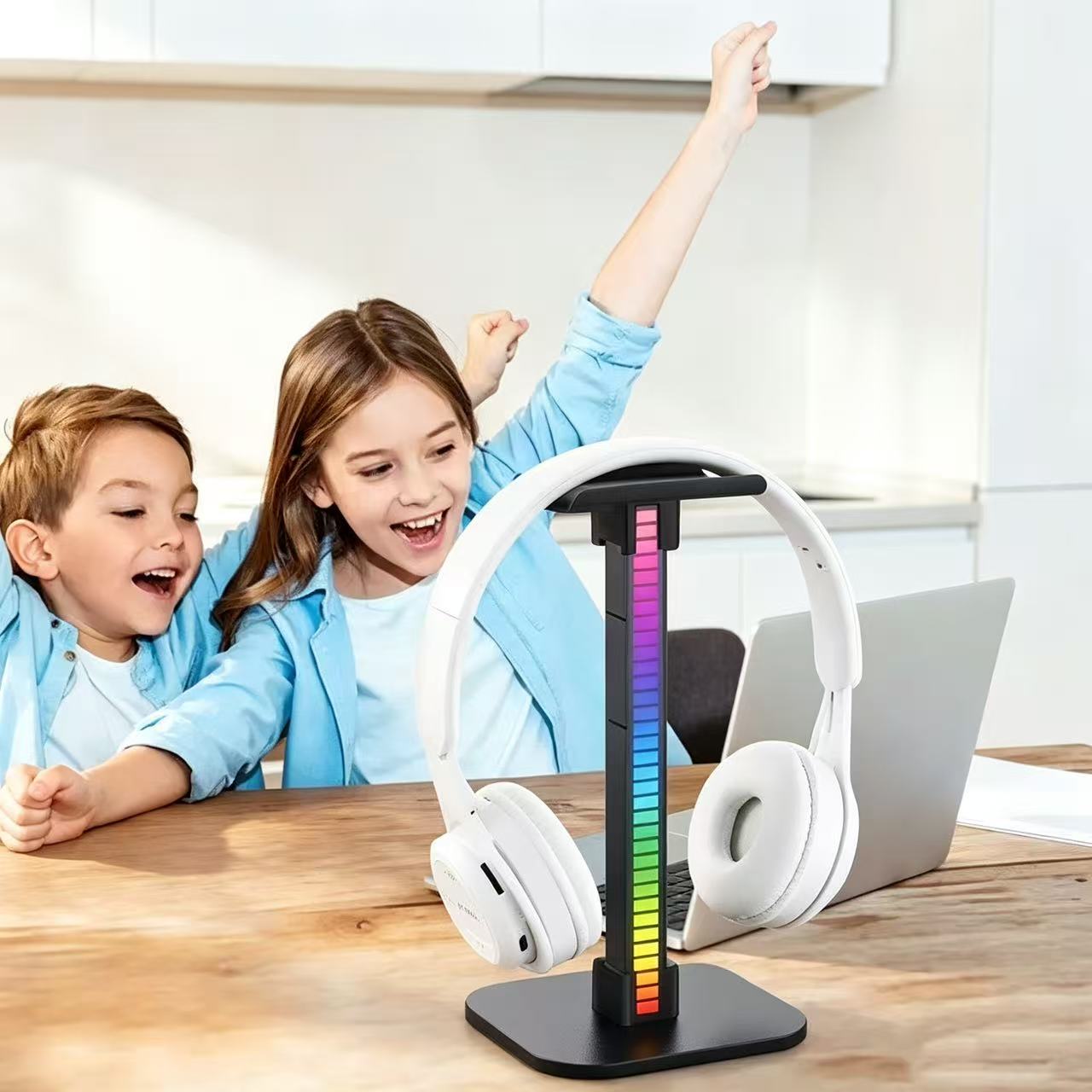 USB Gaming Headphone Stand RGB - đánh giá và giá Gaming Accessories For Setup