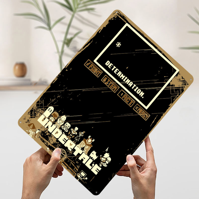 Undertale Metal Poster Custom  - đánh giá và giá Gaming Accessories Europe