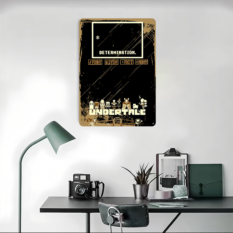 Undertale Metal Poster Custom  - đánh giá và giá Gaming Accessories Europe