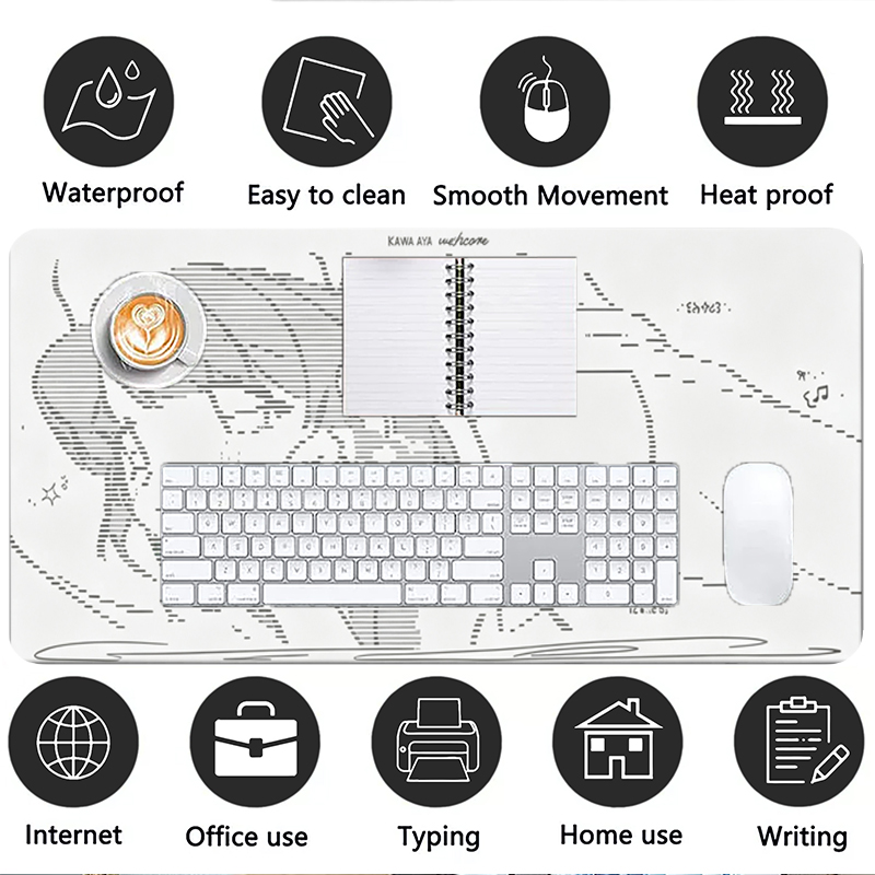 1Pcs Leather Mouse Pad Anime A - đánh giá và giá Gaming Accessories For Setup