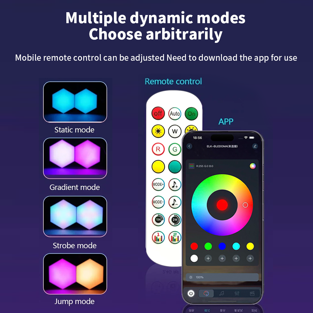Smart RGB Hex Wall Light DIY S - đánh giá và giá Gaming Accessories Lights