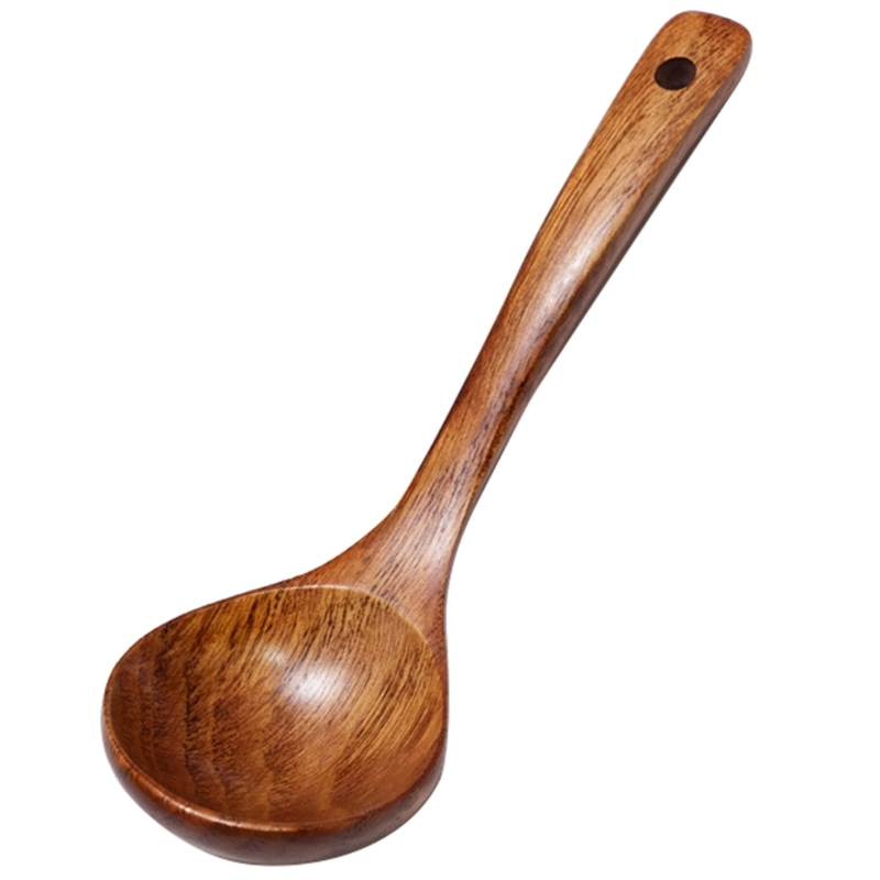 Wooden Soup Spoon Long Handle  - đánh giá và giá Gaming Kitchen Accessories