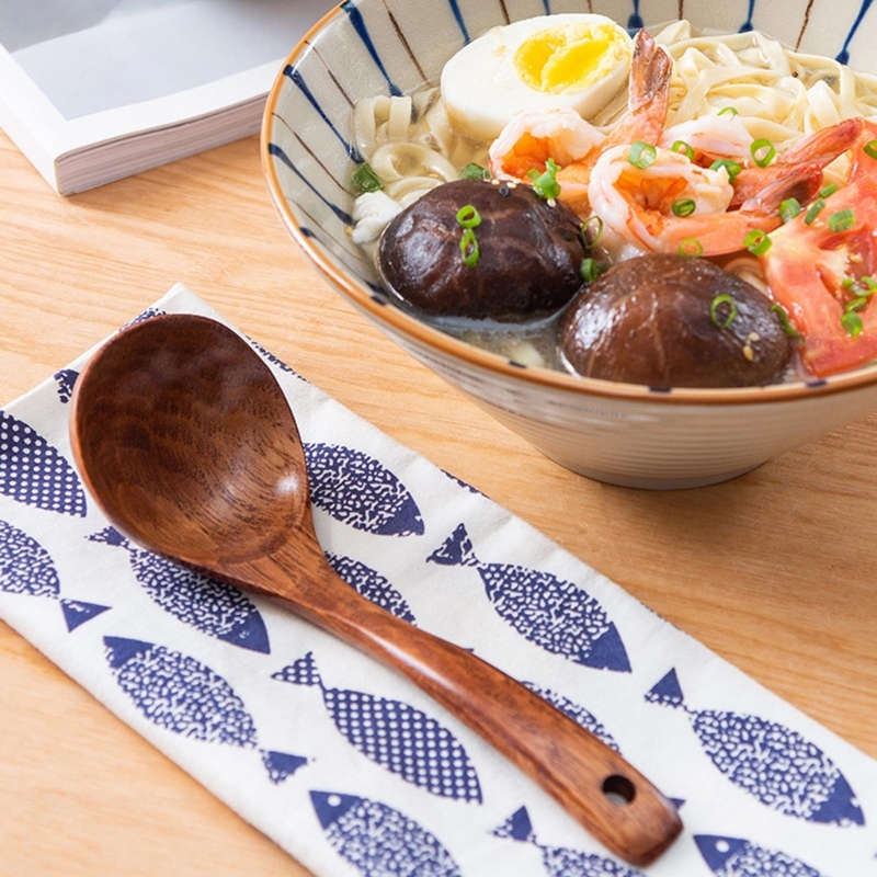 Wooden Soup Spoon Long Handle  - đánh giá và giá Gaming Kitchen Accessories